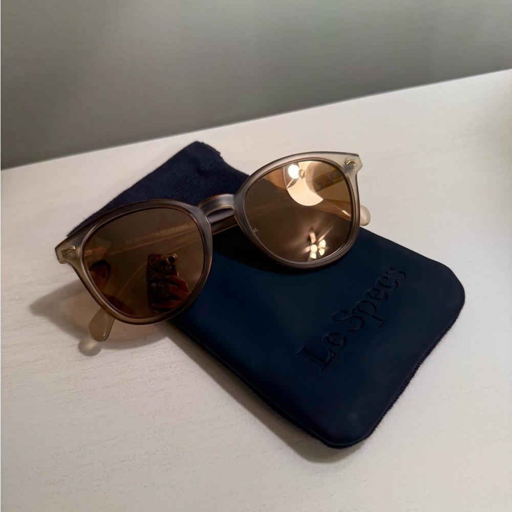 Le Specs Sunglasses with Brown Lenses